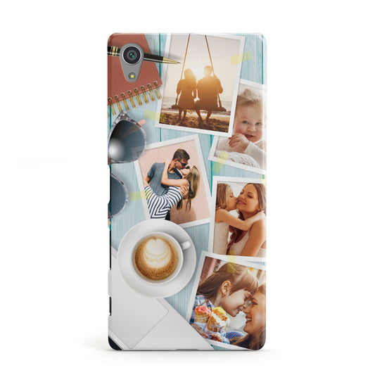 Cafe Scene Photo Montage Upload Sony Xperia Case