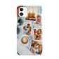Cafe Scene Photo Montage Upload iPhone 11 3D Snap Case