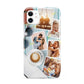 Cafe Scene Photo Montage Upload iPhone 11 3D Tough Case