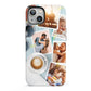 Cafe Scene Photo Montage Upload iPhone 13 Full Wrap 3D Tough Case