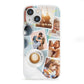 Cafe Scene Photo Montage Upload iPhone 13 Mini Clear Bumper Case