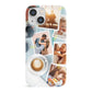 Cafe Scene Photo Montage Upload iPhone 13 Mini Full Wrap 3D Snap Case