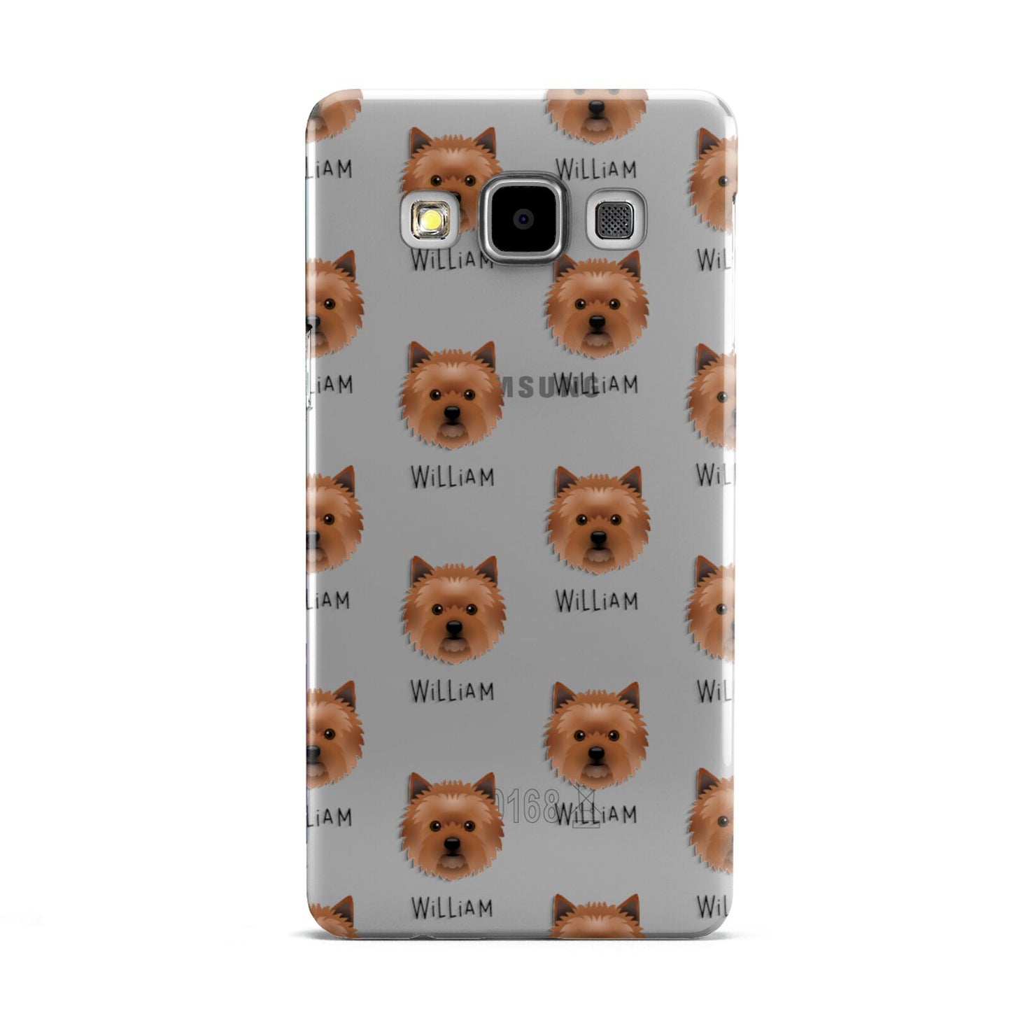 Cairn Terrier Icon with Name Samsung Galaxy A5 Case