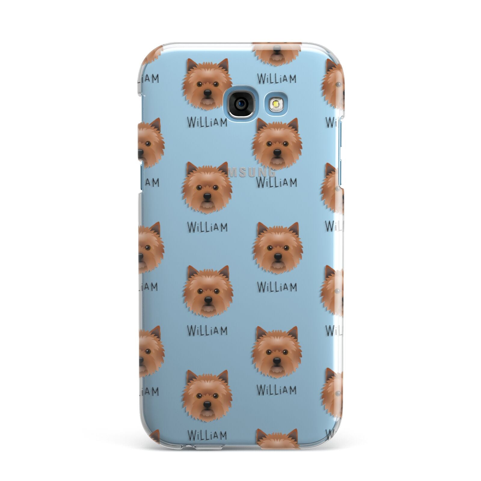 Cairn Terrier Icon with Name Samsung Galaxy A7 2017 Case