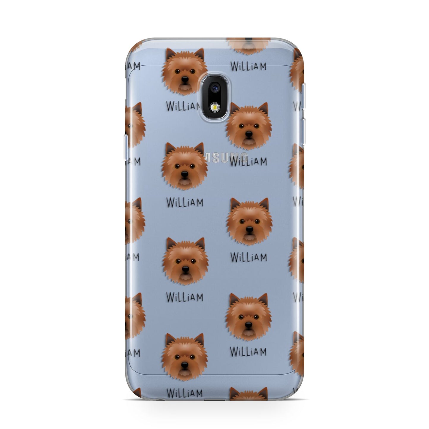 Cairn Terrier Icon with Name Samsung Galaxy J3 2017 Case