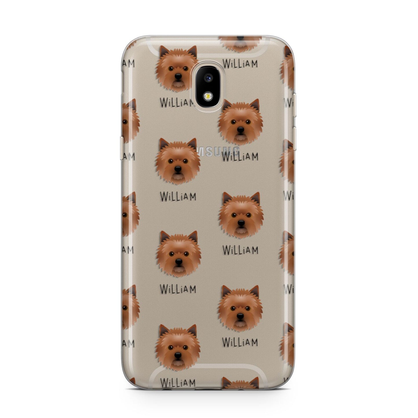 Cairn Terrier Icon with Name Samsung J5 2017 Case