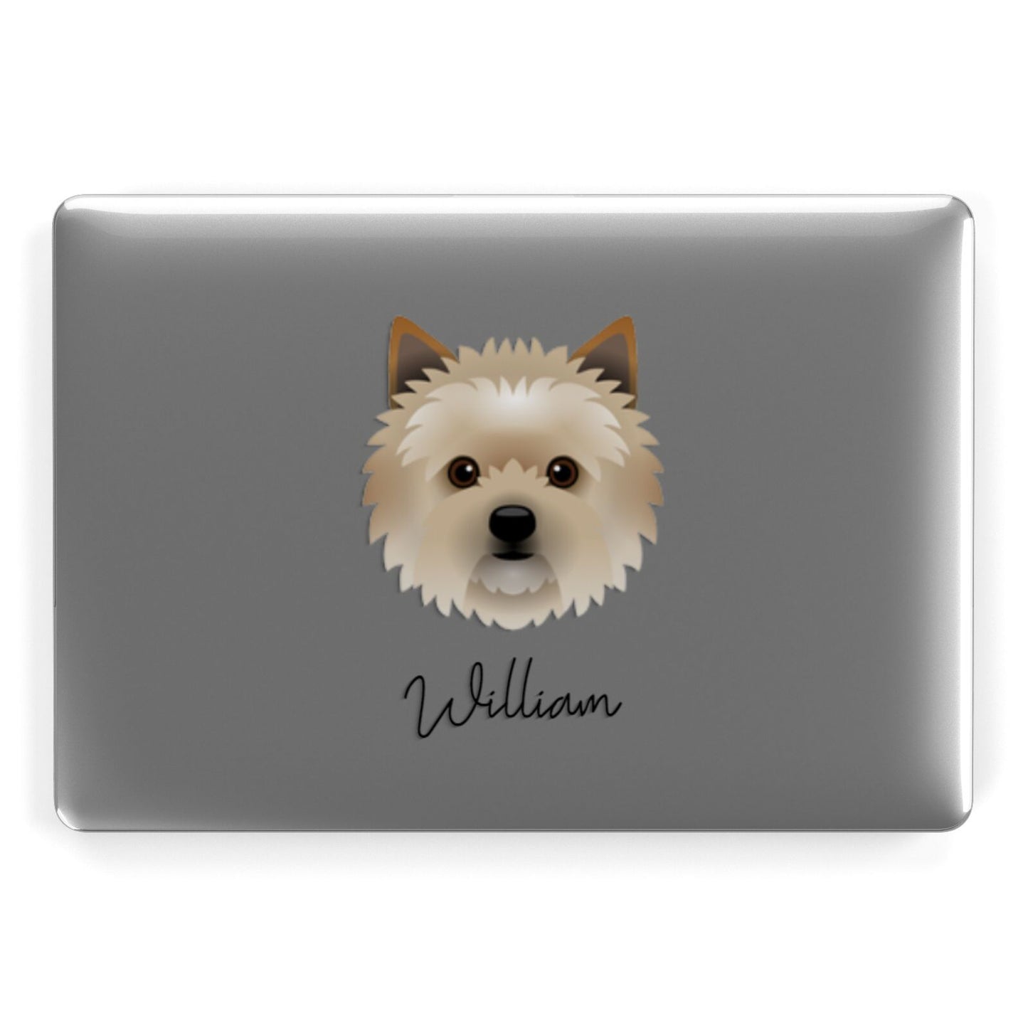 Cairn Terrier Personalised Apple MacBook Case