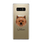Cairn Terrier Personalised Samsung Galaxy Note 8 Case