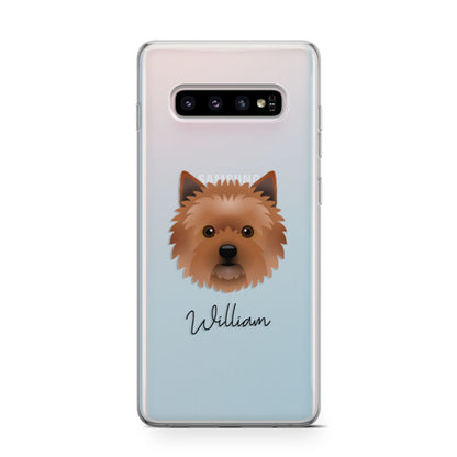 Cairn Terrier Personalised Samsung Galaxy S10 Case