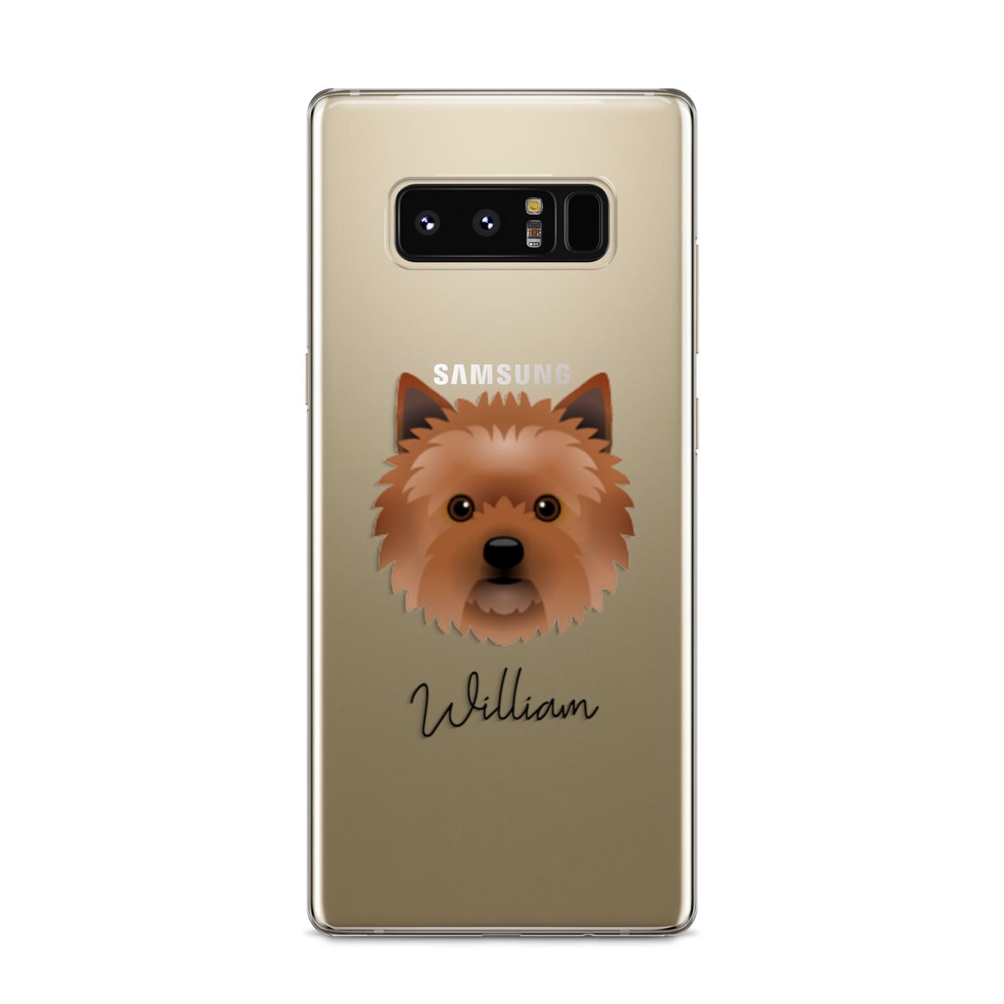 Cairn Terrier Personalised Samsung Galaxy S8 Case