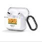 California Flower Market AirPods Clear Case 3rd Gen Side Image