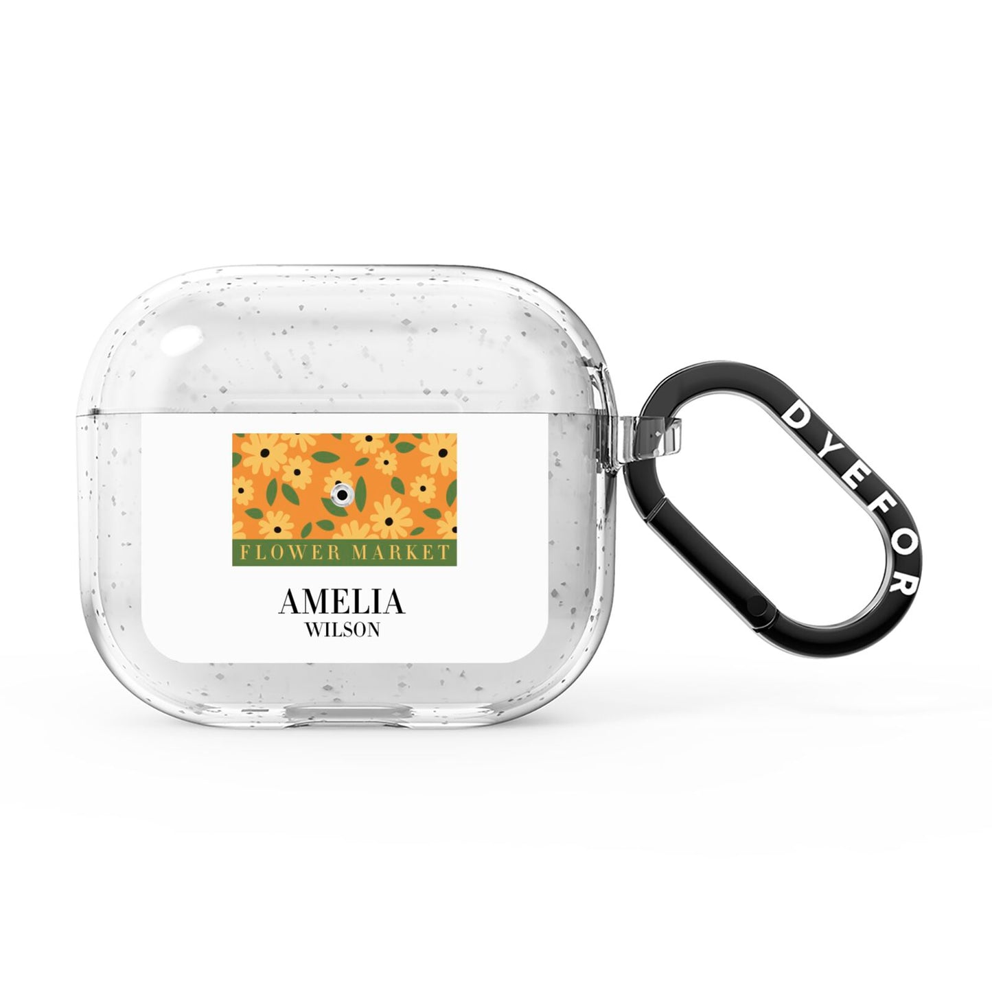 California Flower Market AirPods Glitter Case 3rd Gen