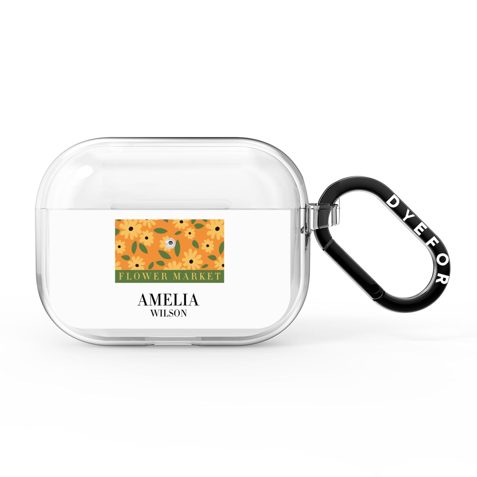 California Flower Market AirPods Pro Clear Case