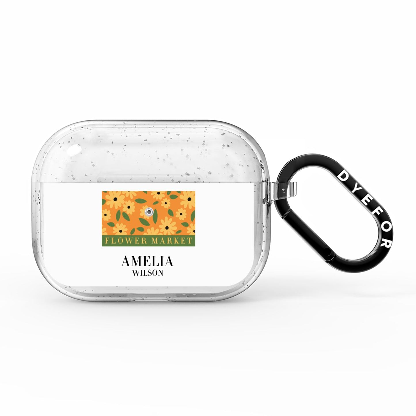 California Flower Market AirPods Pro Glitter Case