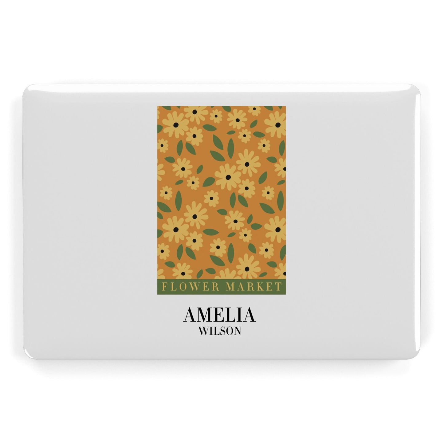 California Flower Market Apple MacBook Case
