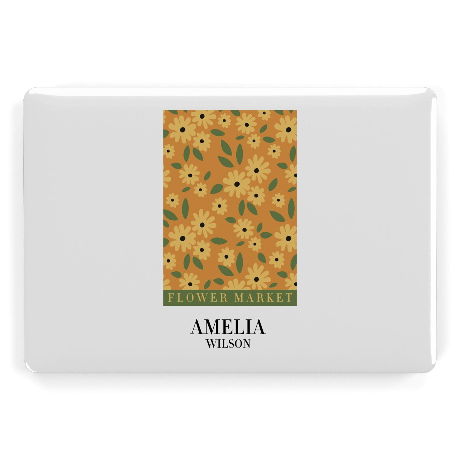 California Flower Market Apple MacBook Case