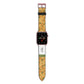 California Flower Market Apple Watch Strap with Rose Gold Hardware