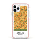 California Flower Market Apple iPhone 11 Pro in Silver with Pink Impact Case