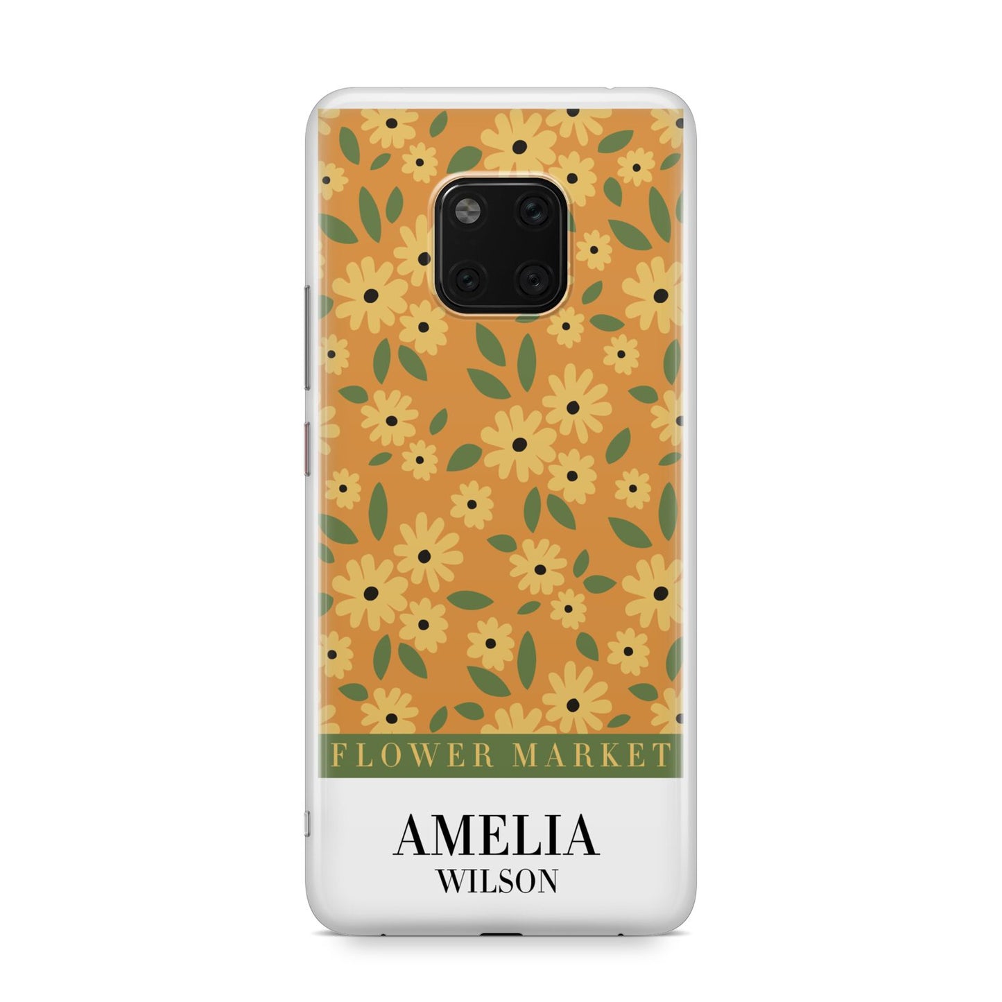 California Flower Market Huawei Mate 20 Pro Phone Case