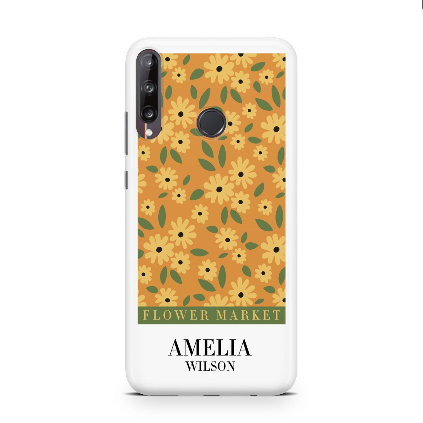 California Flower Market Huawei P40 Lite E Phone Case