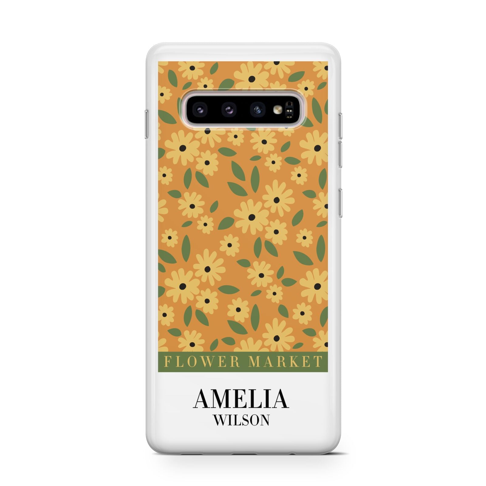 California Flower Market Protective Samsung Galaxy Case
