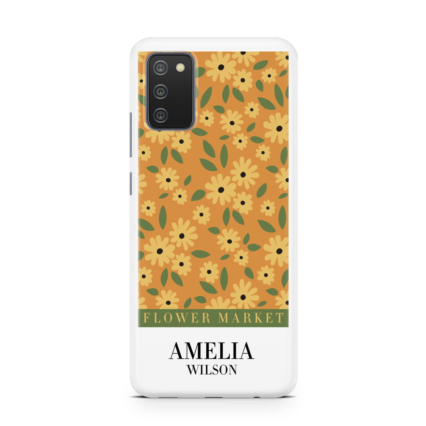California Flower Market Samsung A02s Case