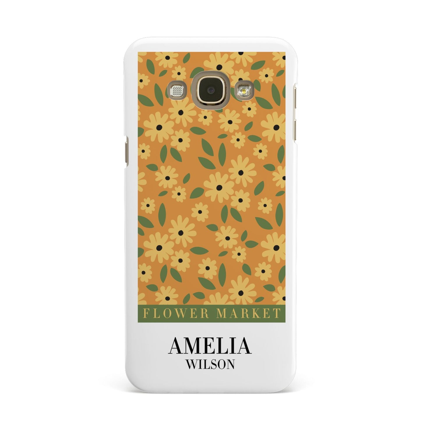 California Flower Market Samsung Galaxy A8 Case