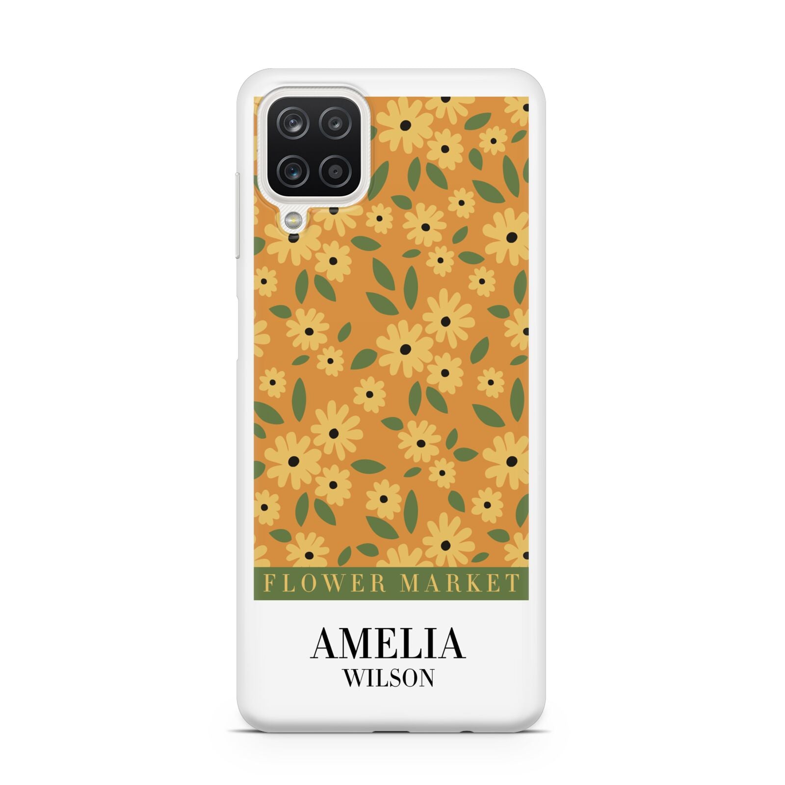 California Flower Market Samsung M12 Case
