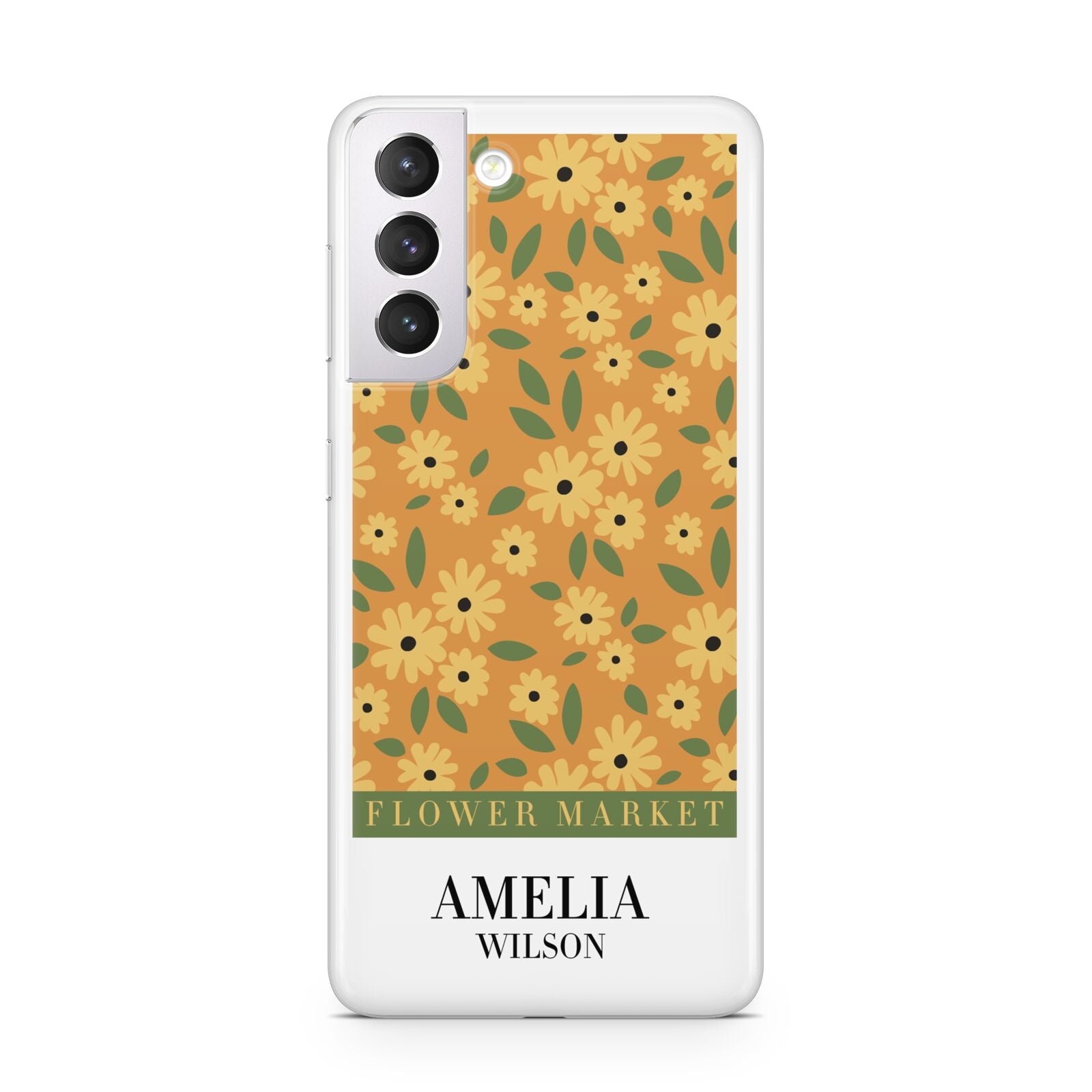 California Flower Market Samsung S21 Case