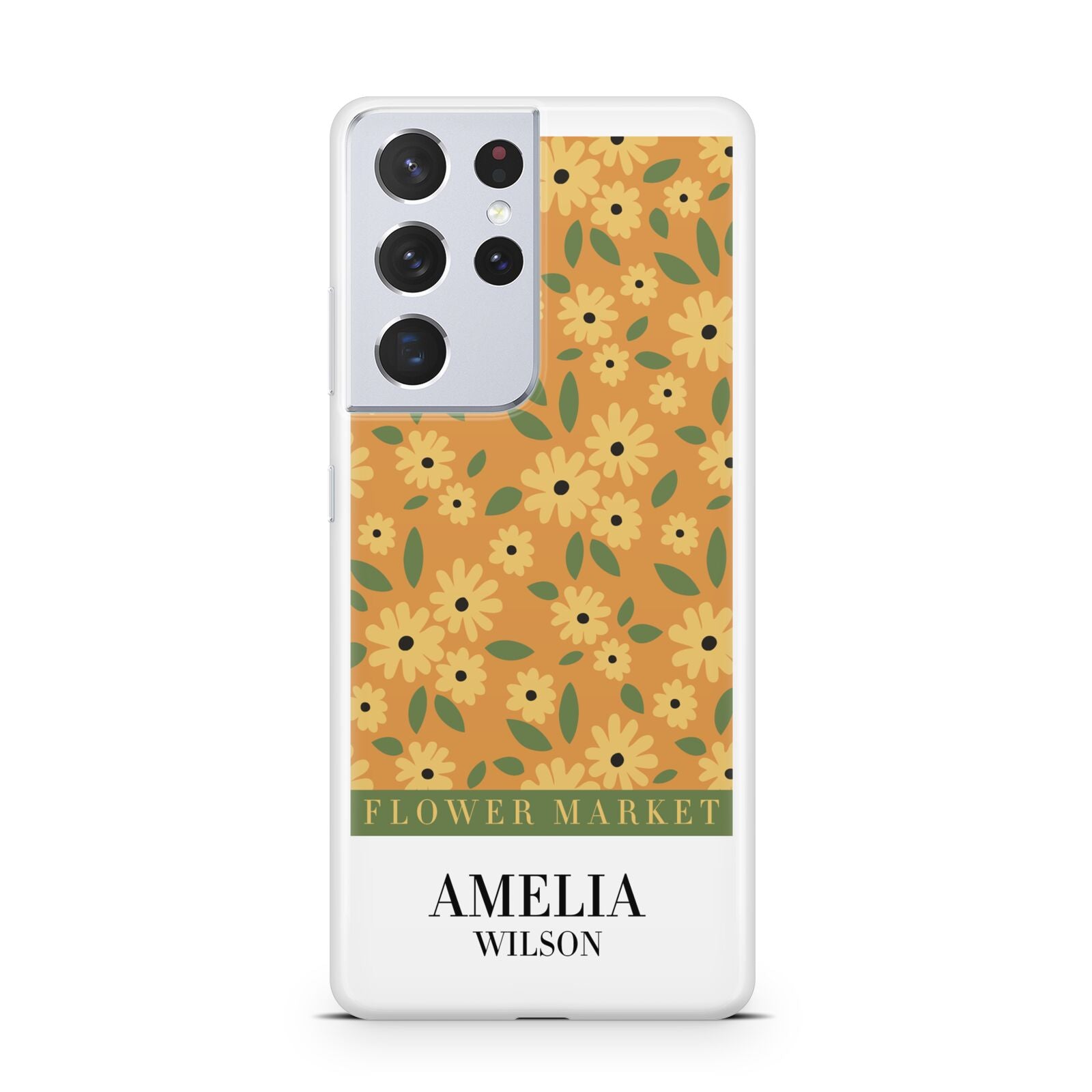 California Flower Market Samsung S21 Ultra Case