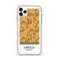 California Flower Market iPhone 11 Pro Max Impact Pink Edge Case