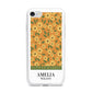 California Flower Market iPhone 7 Bumper Case on Silver iPhone