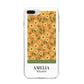 California Flower Market iPhone 8 Plus Bumper Case on Silver iPhone