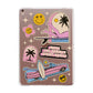 California Girl Sticker Apple iPad Rose Gold Case