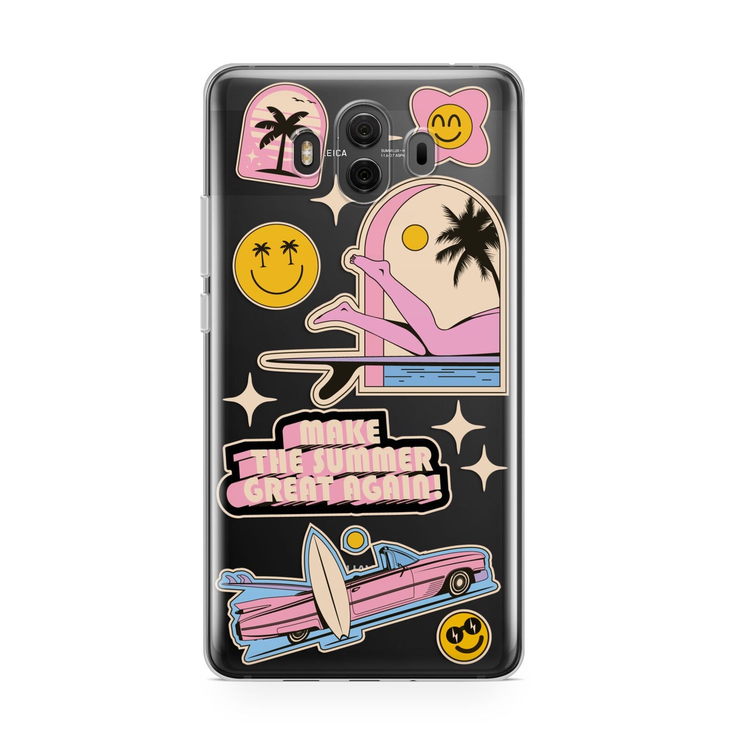 California Girl Sticker Huawei Mate 10 Protective Phone Case