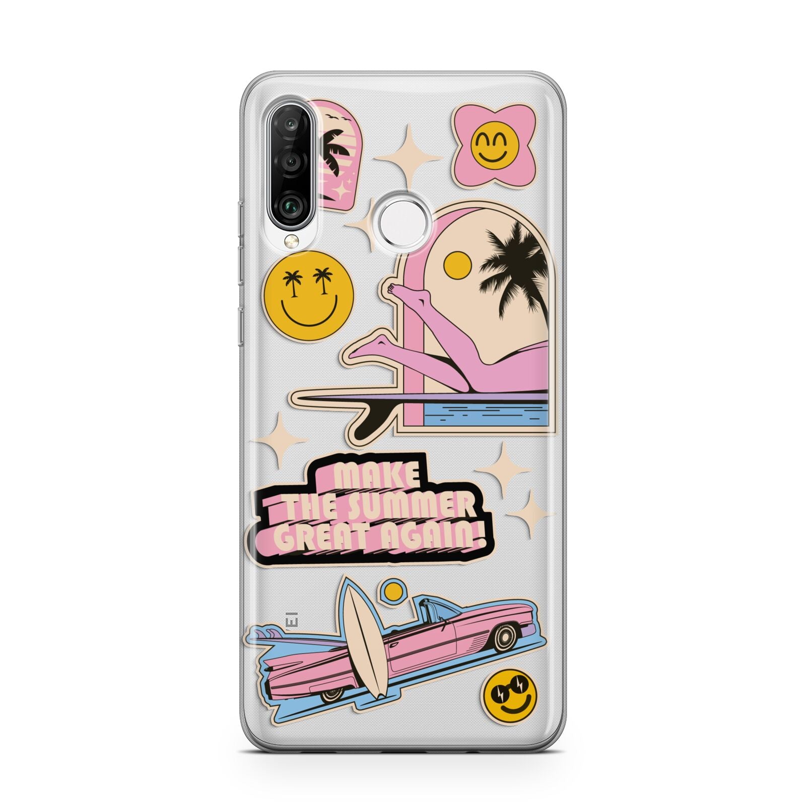California Girl Sticker Huawei P30 Lite Phone Case