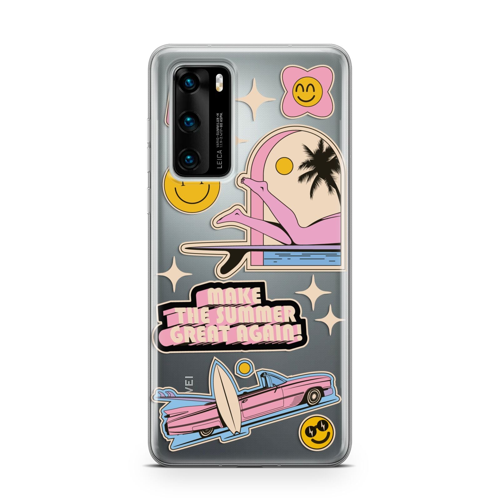 California Girl Sticker Huawei P40 Phone Case