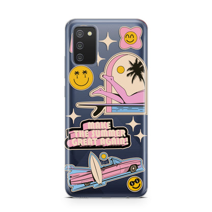 California Girl Sticker Samsung A02s Case