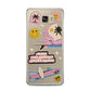 California Girl Sticker Samsung Galaxy A5 2016 Case on gold phone