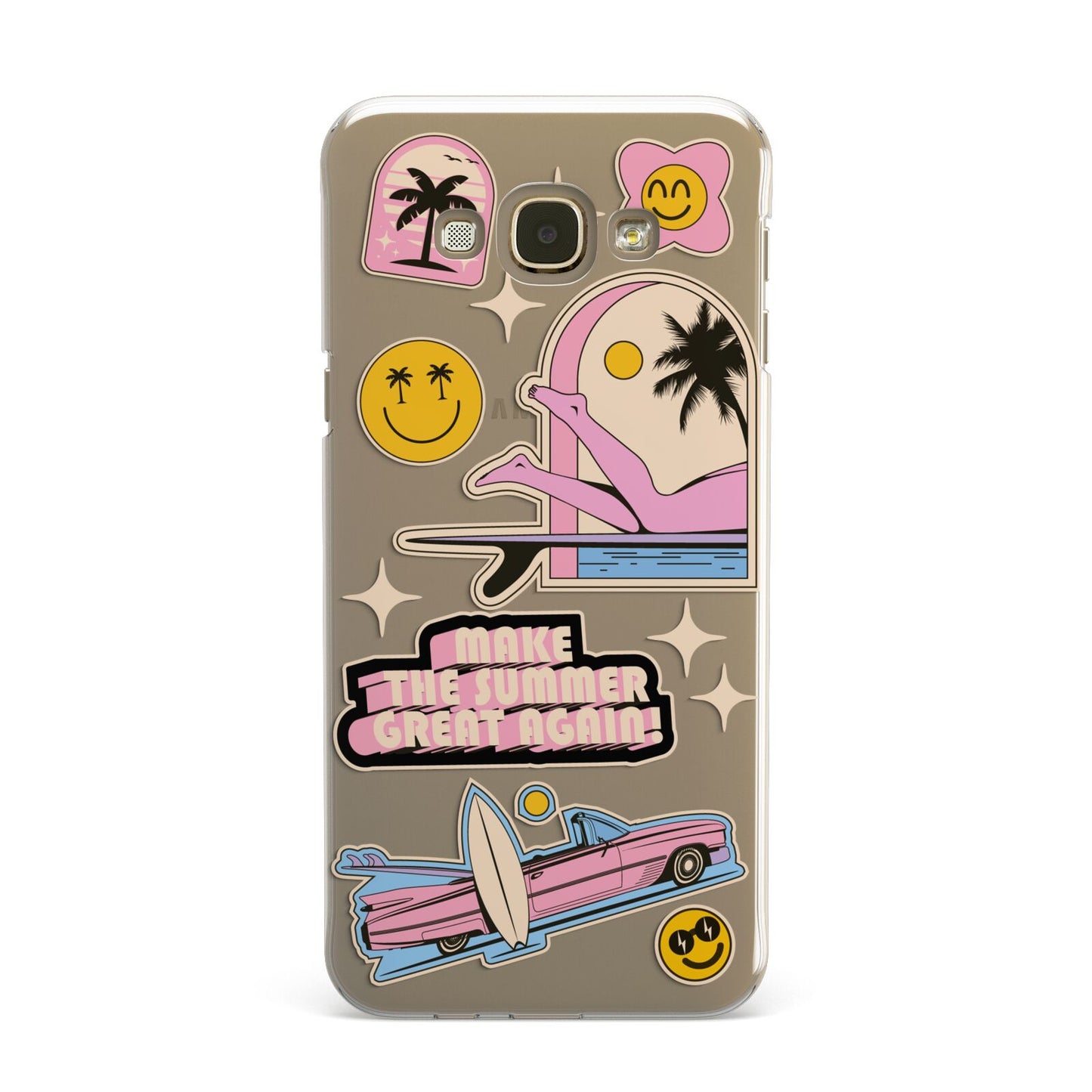California Girl Sticker Samsung Galaxy A8 Case