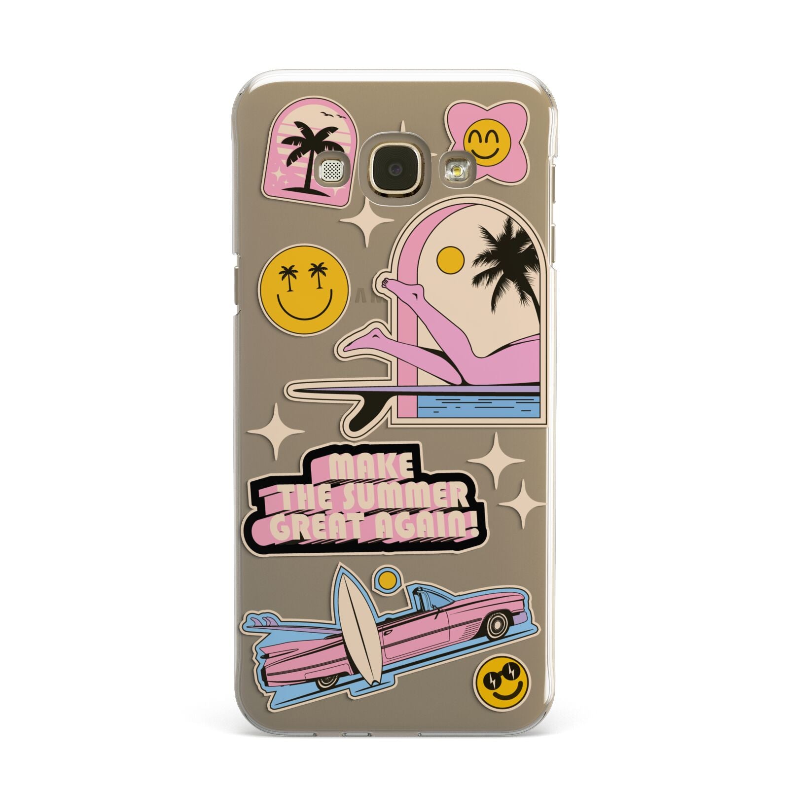 California Girl Sticker Samsung Galaxy A8 Case