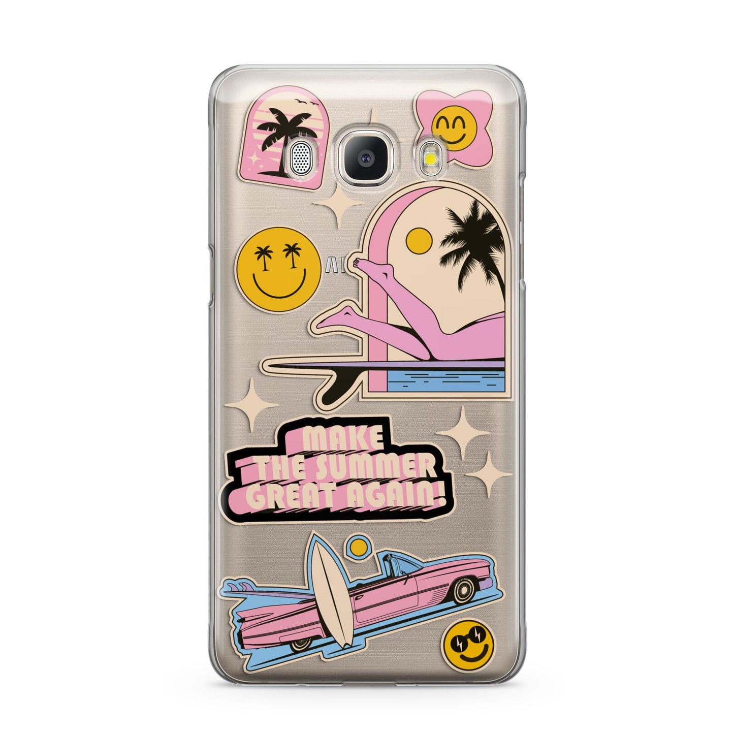 California Girl Sticker Samsung Galaxy J5 2016 Case