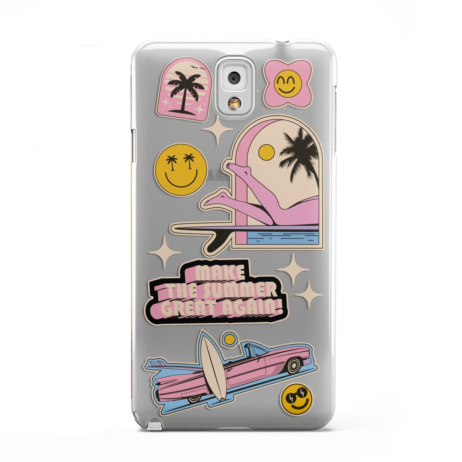 California Girl Sticker Samsung Galaxy Note 3 Case