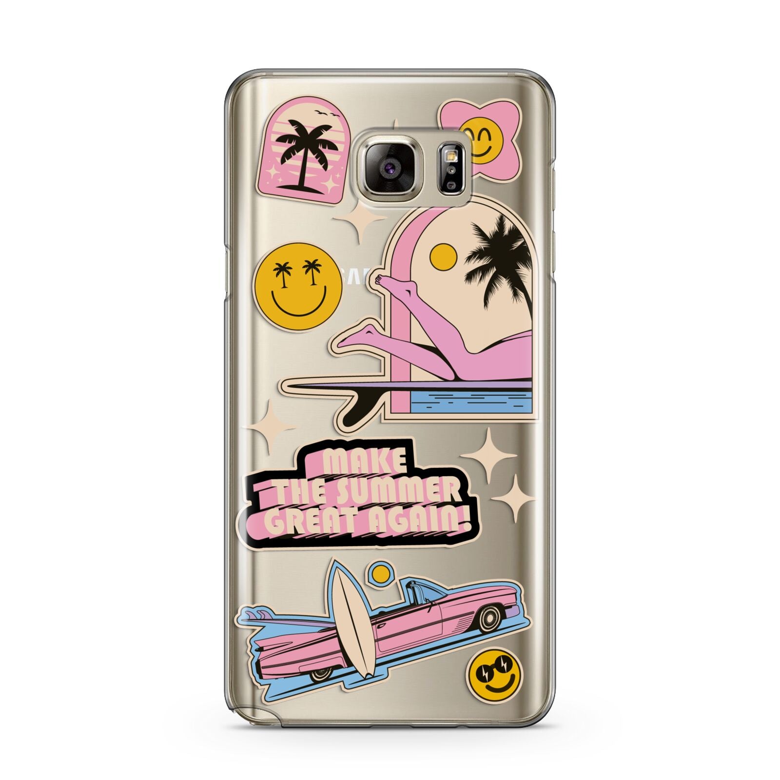 California Girl Sticker Samsung Galaxy Note 5 Case