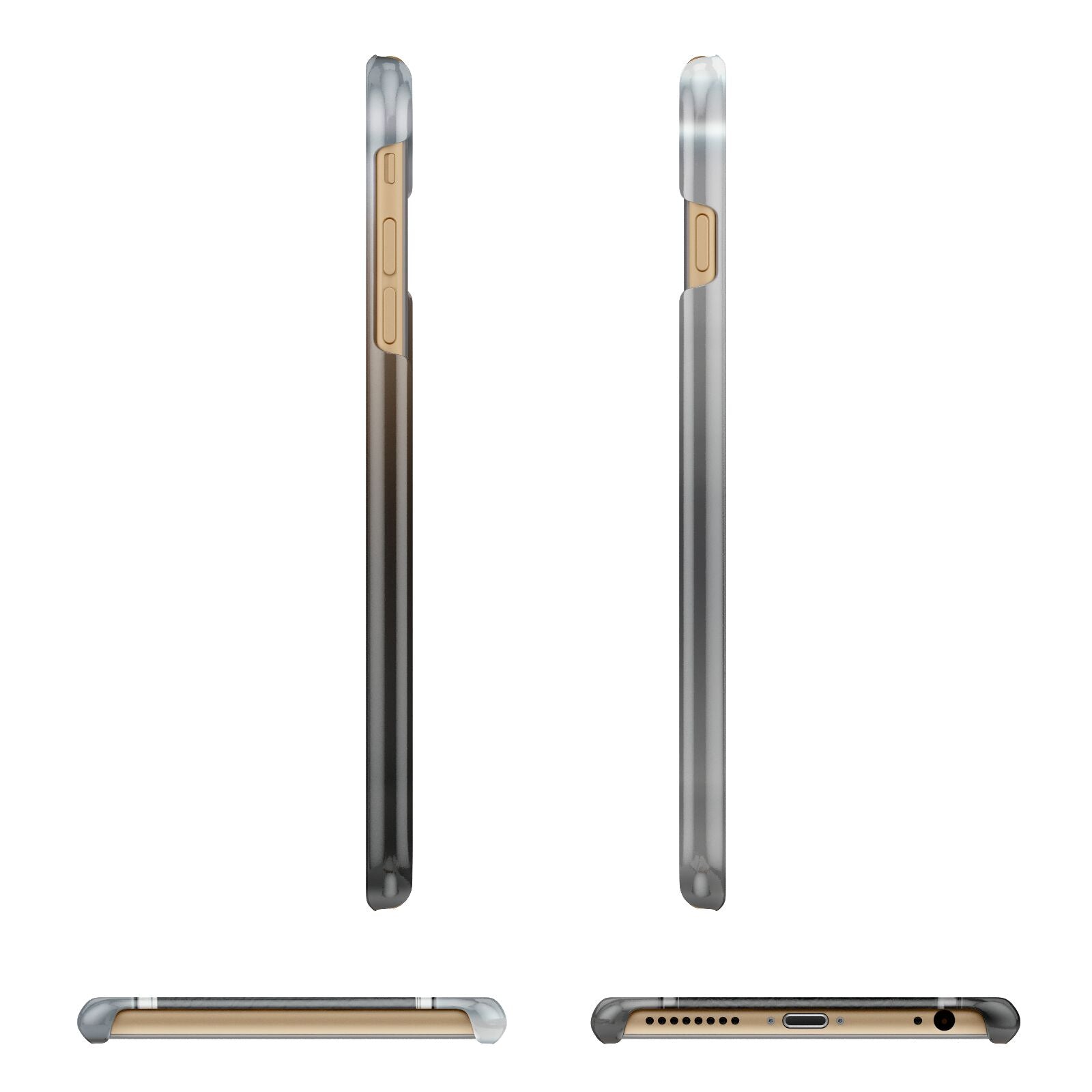 Camera Apple iPhone 6 Plus 3D Wrap Snap Case Angled Images