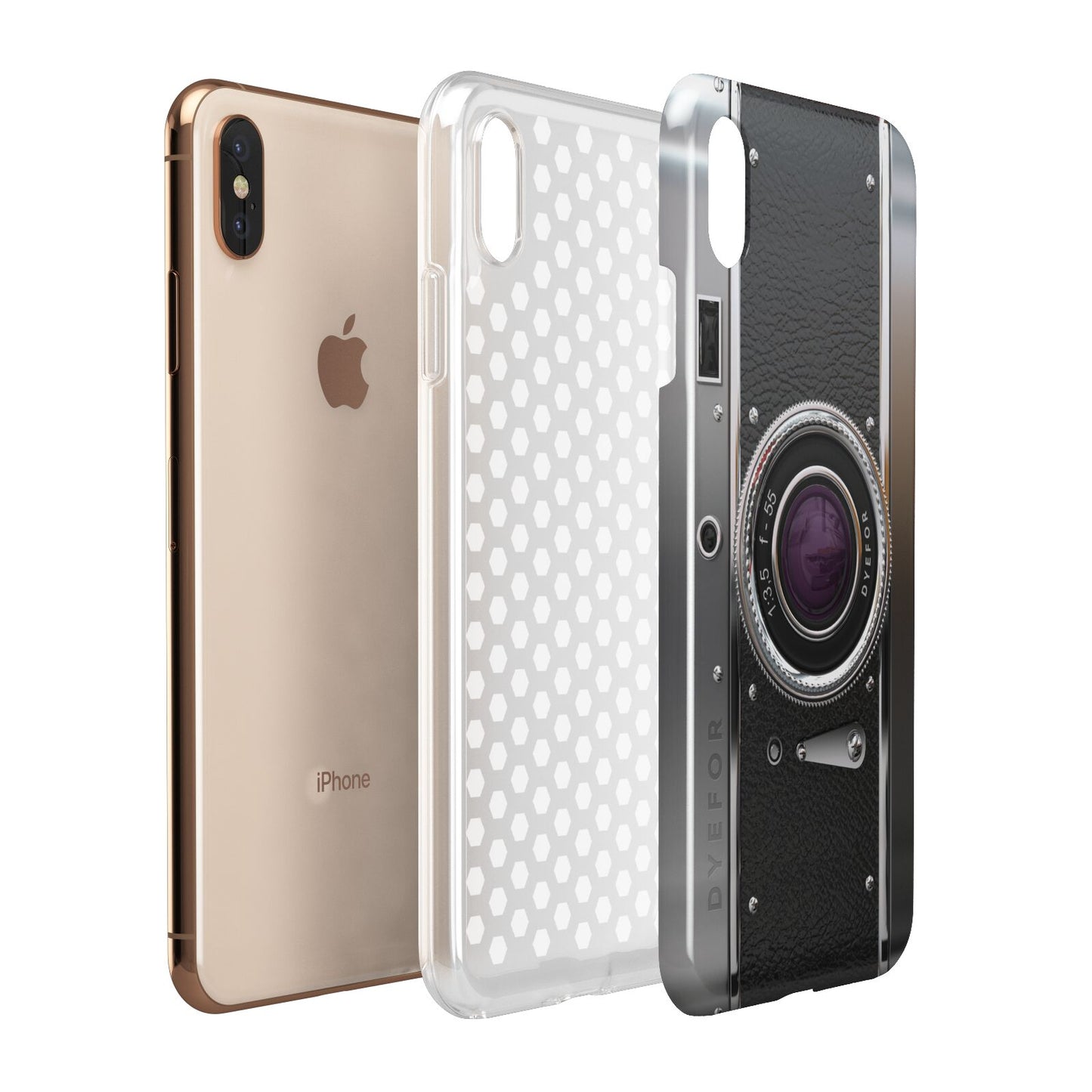 Camera Apple iPhone Xs Max 3D Tough Case Expanded View