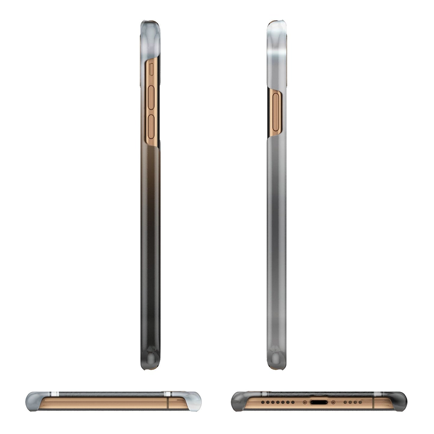 Camera Apple iPhone Xs Max 3D Wrap Snap Case Angled Images