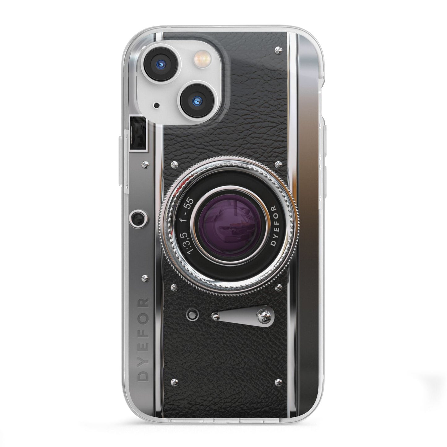 Camera iPhone 13 Mini TPU Impact Case with White Edges