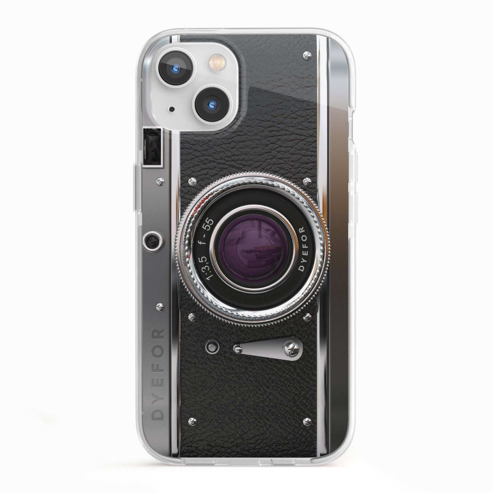 Camera iPhone 13 TPU Impact Case with White Edges