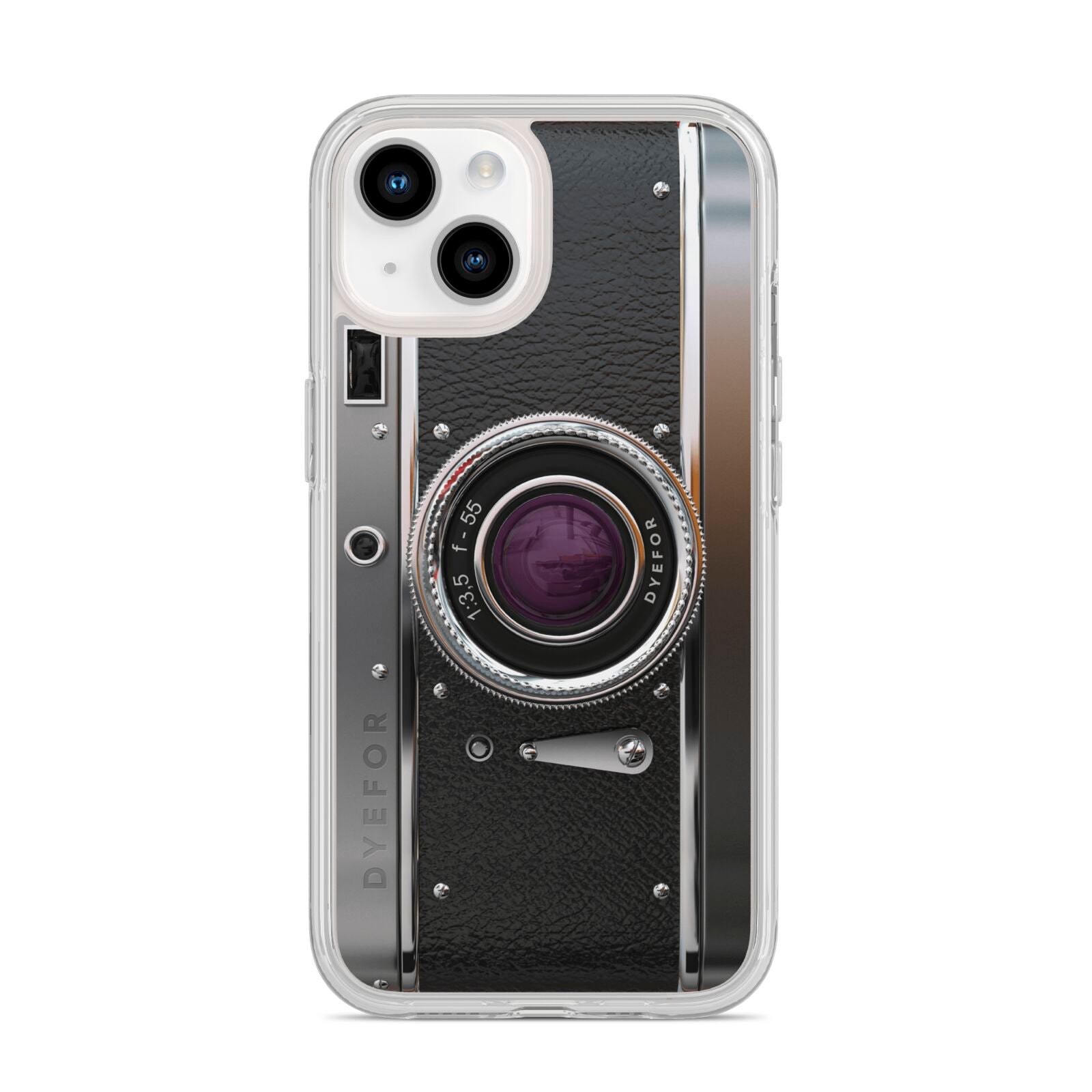 Camera iPhone 14 Clear Tough Case Starlight